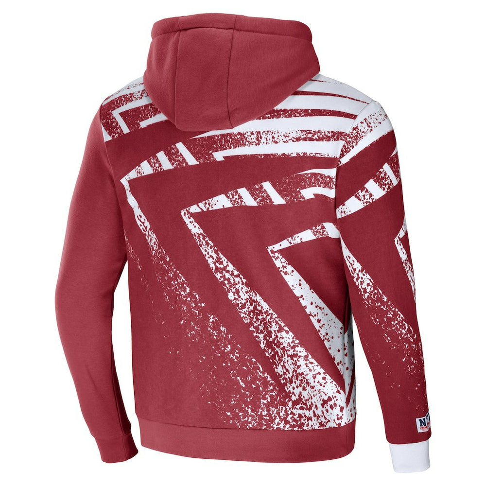 Arizona Cardinals NFL x Staple All Over Print Pullover Hoodie - Cardinal Hoodies
