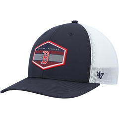Boston Red Sox '47 Spring Training Burgess Trucker Adjustable Hat - Navy/White Hats