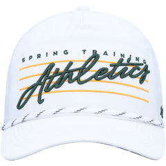 Athletics '47 Downburst Hitch Snapback Hat - White Hats