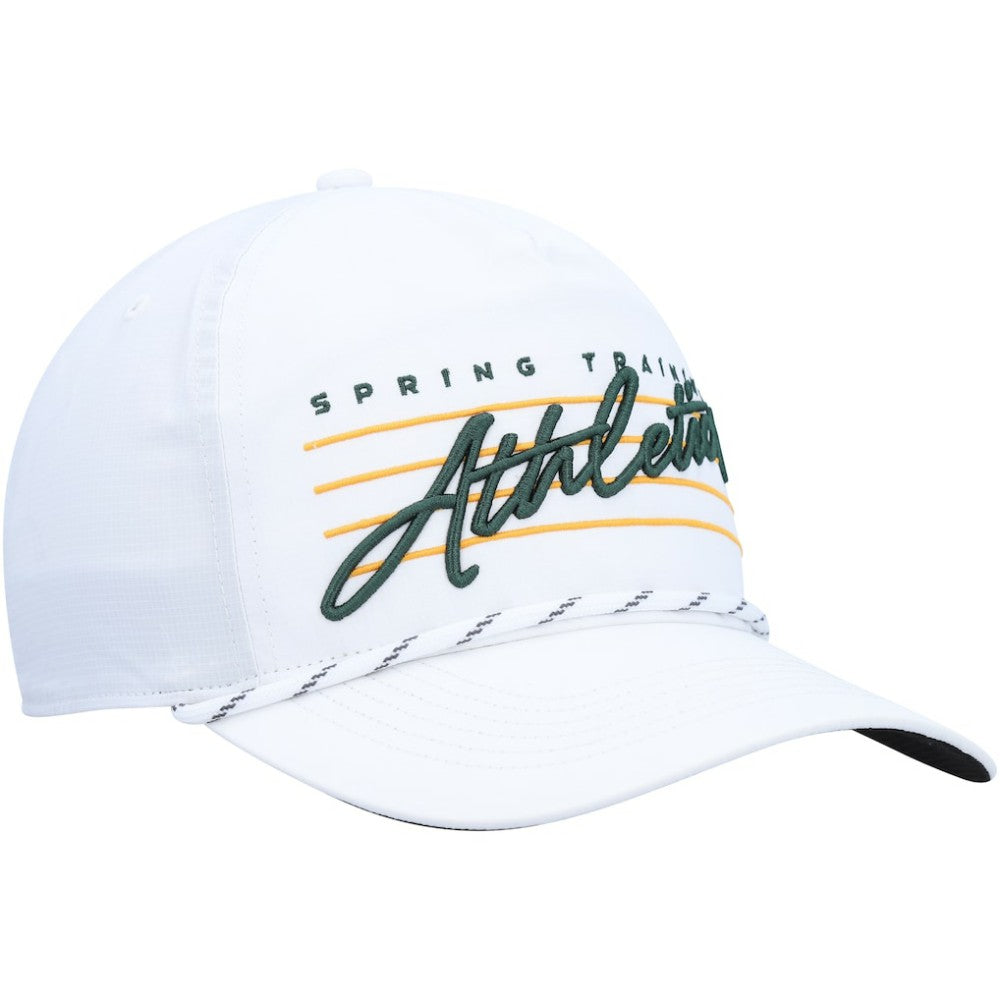 Athletics '47 Downburst Hitch Snapback Hat - White Hats