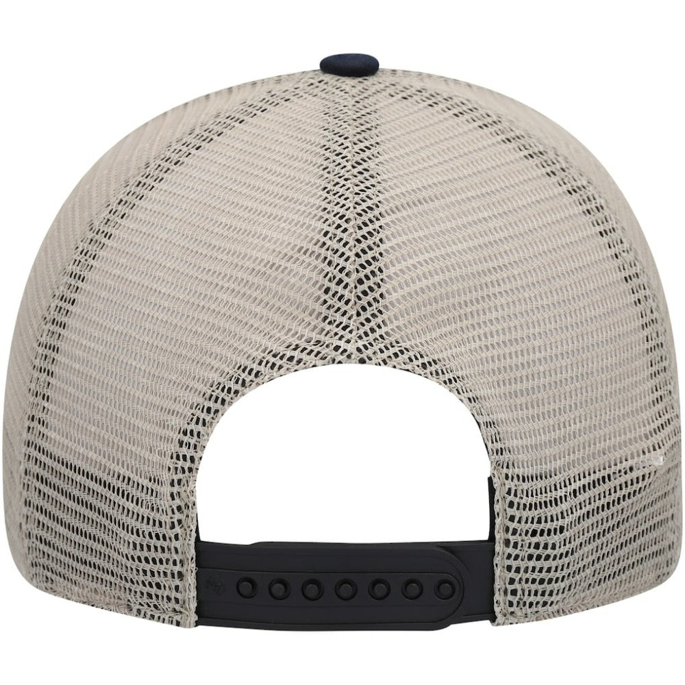 San Francisco Giants '47 Four Stroke Clean Up Trucker Snapback Hat - Black/Tan Hats
