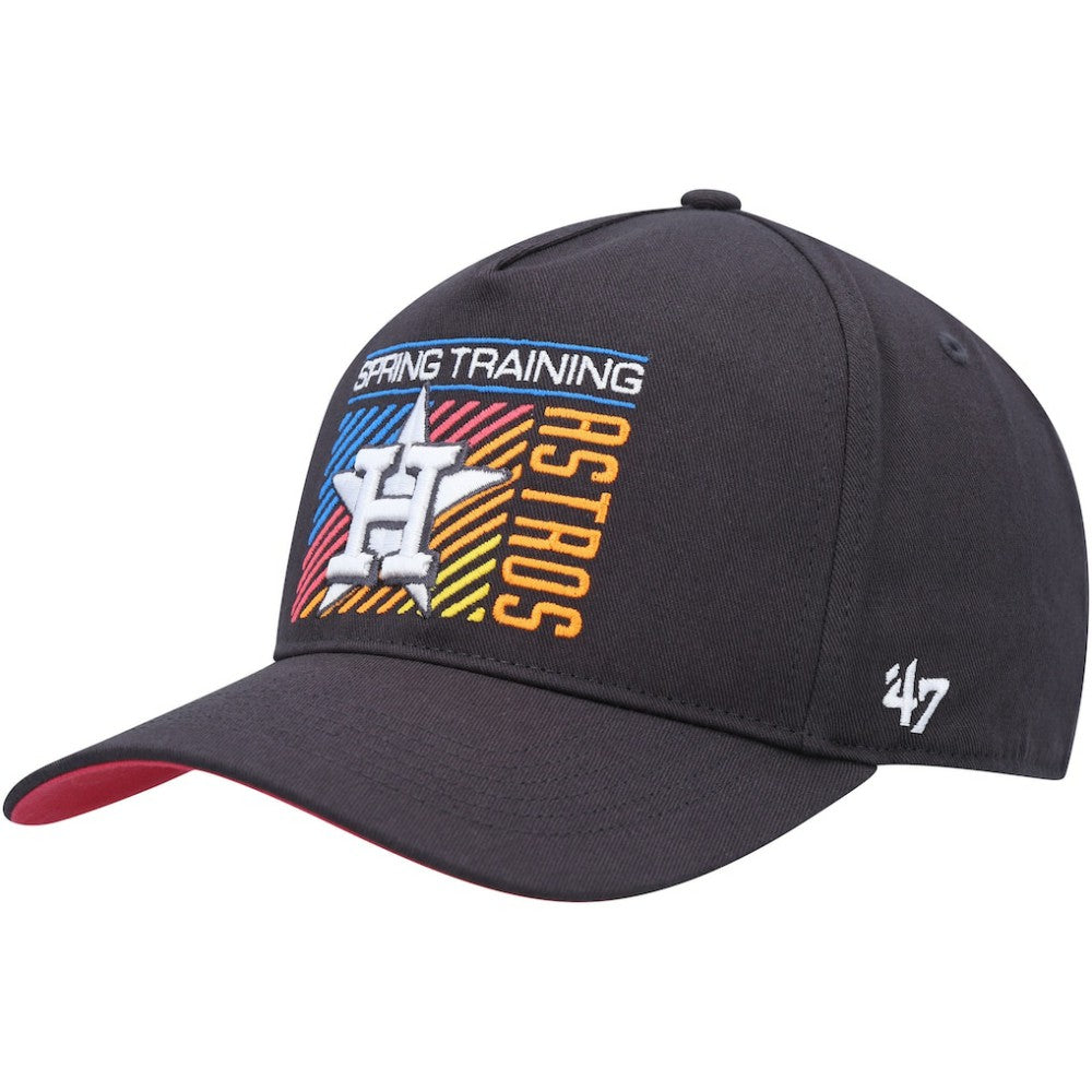 Houston Astros '47 2023 Spring Training Reflex Hitch Snapback Hat - Charcoal Hats