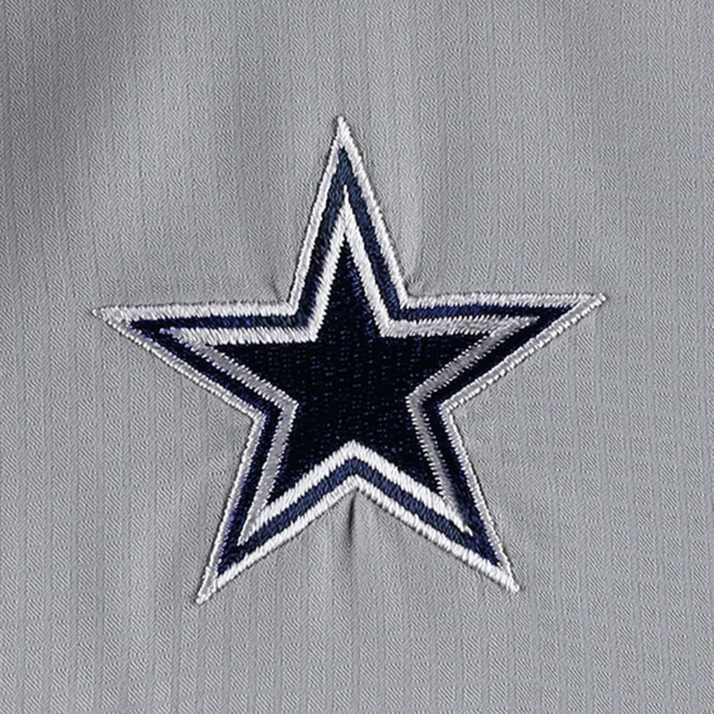 Dallas Cowboys Women's Tamiami Omni-Shade Pullover Hoodie - Gray Hoodies