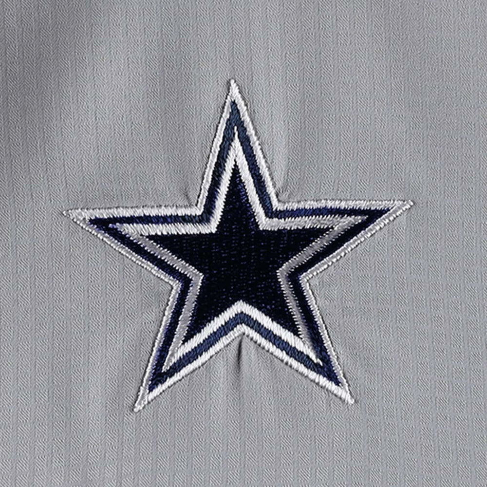 Dallas Cowboys Women's Tamiami Omni-Shade Pullover Hoodie - Gray Hoodies