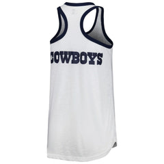 Dallas Cowboys G-III 4Her by Carl Banks Women's Tater Tank Top - White Tops