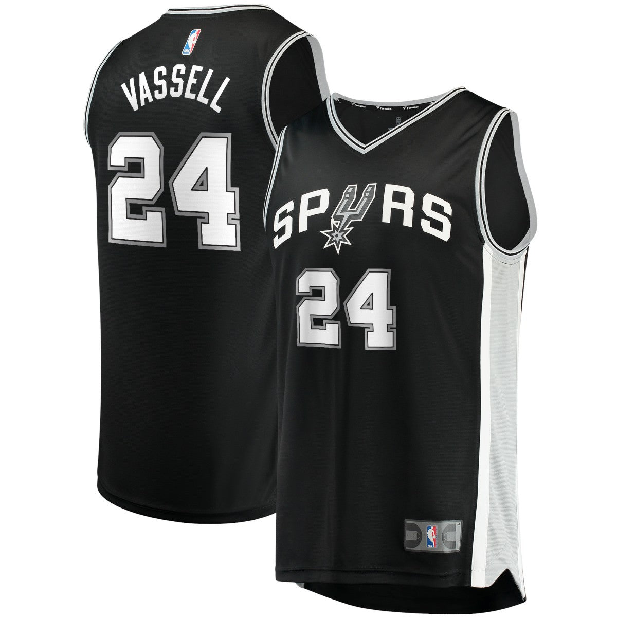 Devin Vassell San Antonio Spurs Fast Break Replica Jersey Icon Edition Black - Fanatics