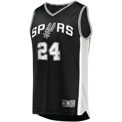 Devin Vassell San Antonio Spurs Fast Break Replica Jersey Icon Edition Black - Fanatics