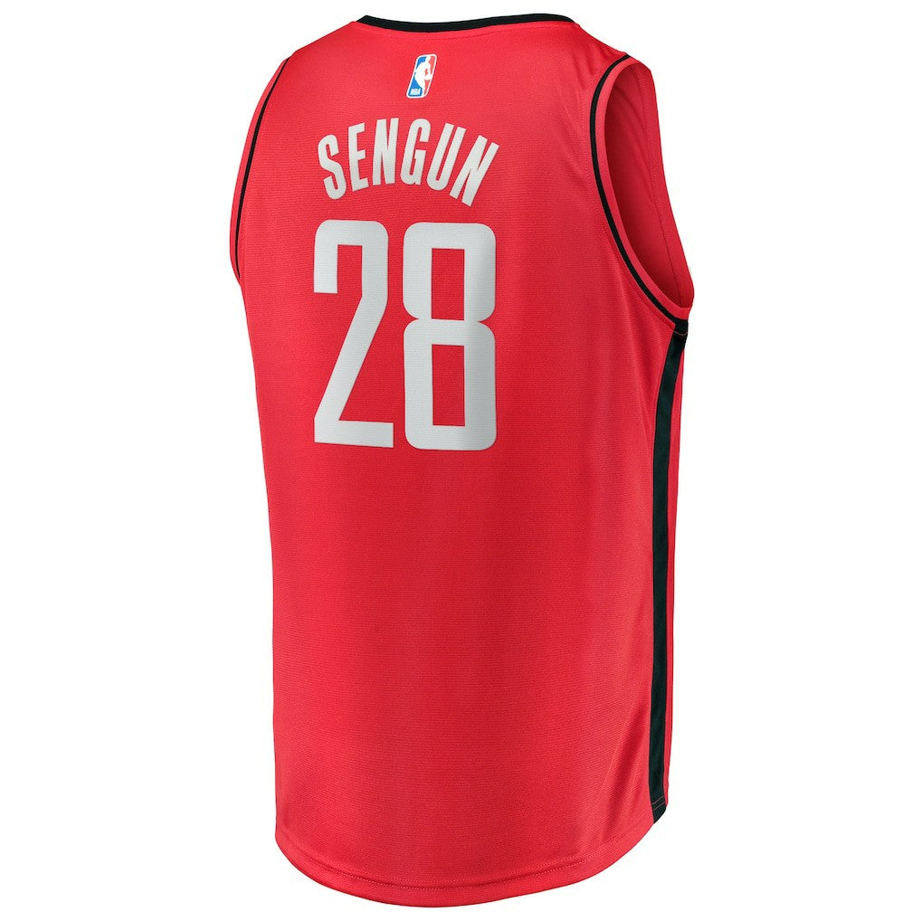 Alperen Sengun Houston Rockets Fast Break Replica Jersey Icon Edition Red - Fanatics outlet