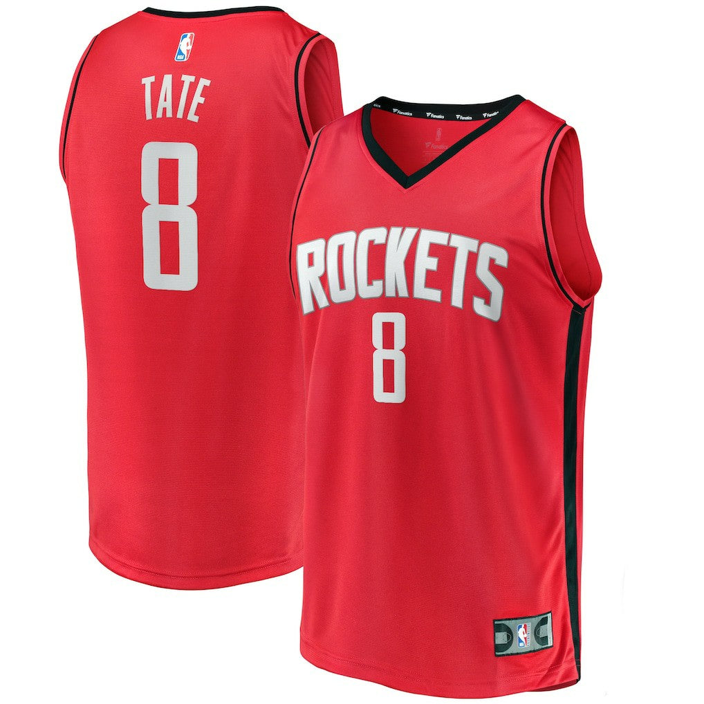 Jae'Sean Tate Houston Rockets Fast Break Replica Jersey Icon Edition Red - Fanatics