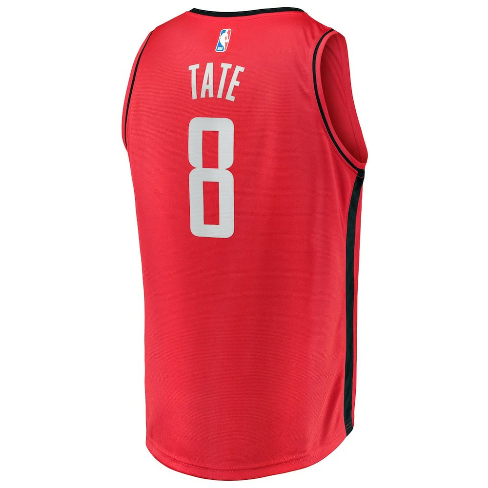 Jae'Sean Tate Houston Rockets Fast Break Replica Jersey Icon Edition Red - Fanatics