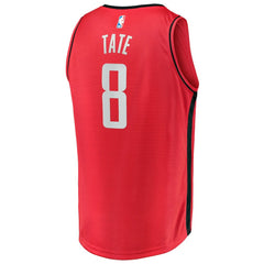 Jae'Sean Tate Houston Rockets Fast Break Replica Jersey Icon Edition Red - Fanatics