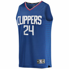 Norman Powell LA Clippers Youth Fast Break Replica Jersey Icon Edition Royal - Fanatics
