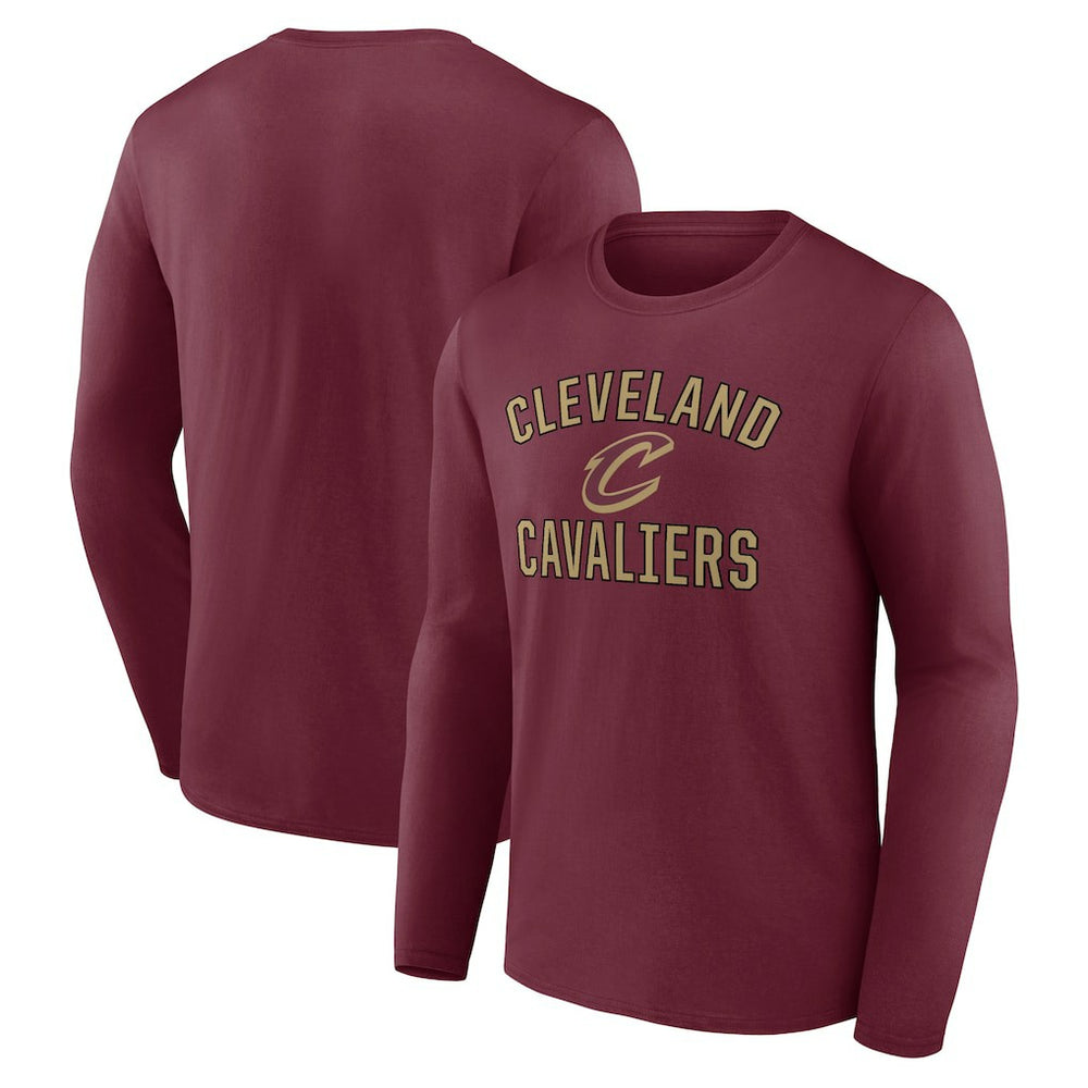 Cleveland Cavaliers Victory Arch Team Long Sleeve T-Shirt Wine outlet