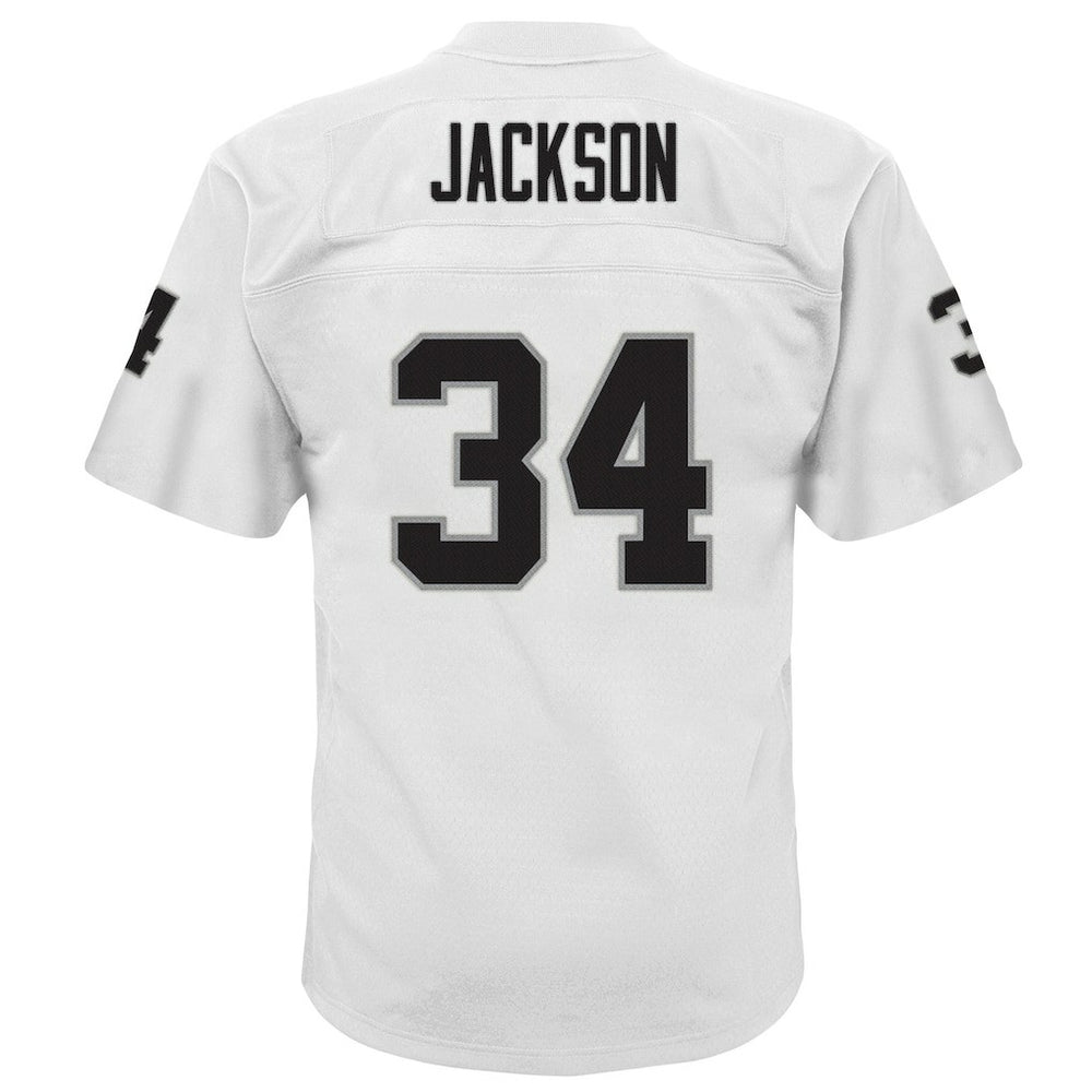 Bo Jackson Las Vegas Raiders Youth 1988 Retired Player Legacy Jersey - White Jerseys