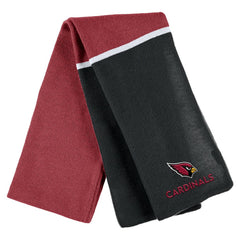 Arizona Cardinals WEAR by Erin Andrews Women's Colorblock Cuffed Knit Hat with Pom and Scarf Set - Cardinal Hats