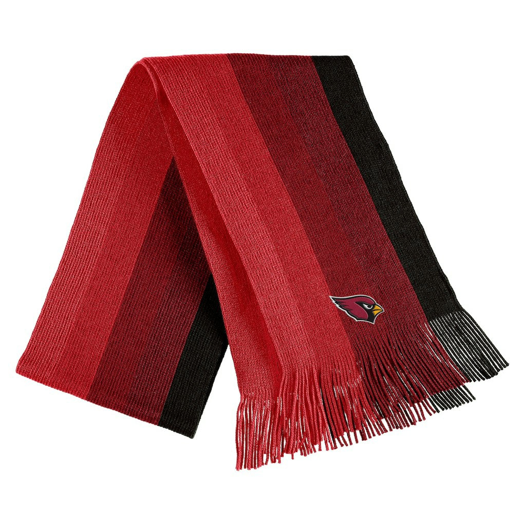 Arizona Cardinals WEAR by Erin Andrews Women's Ombre Pom Knit Hat and Scarf Set - Cardinal Hats
