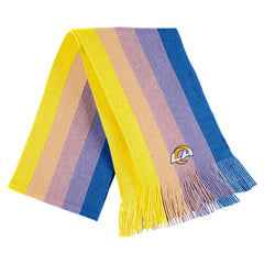 Los Angeles Rams WEAR by Erin Andrews Women's Ombre Pom Knit Hat and Scarf Set - Gold Hats