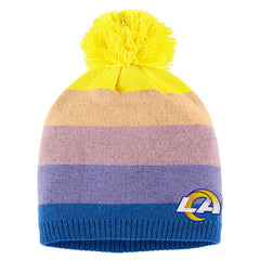 Los Angeles Rams WEAR by Erin Andrews Women's Ombre Pom Knit Hat and Scarf Set - Gold Hats