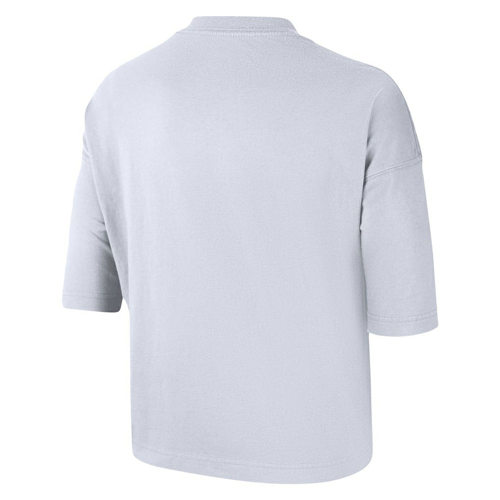 Brooklyn Nets Women's Essential Boxy T-Shirt White - Nike