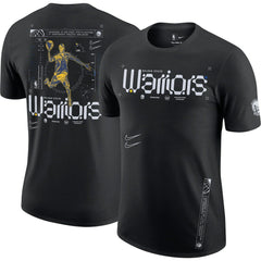 Golden State Warriors Courtside Air Traffic Control Max90 T-Shirt Black - Nike