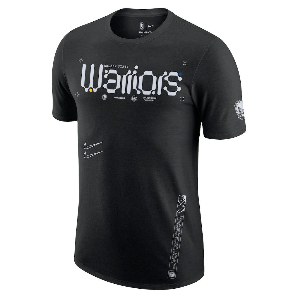 Golden State Warriors Courtside Air Traffic Control Max90 T-Shirt Black - Nike