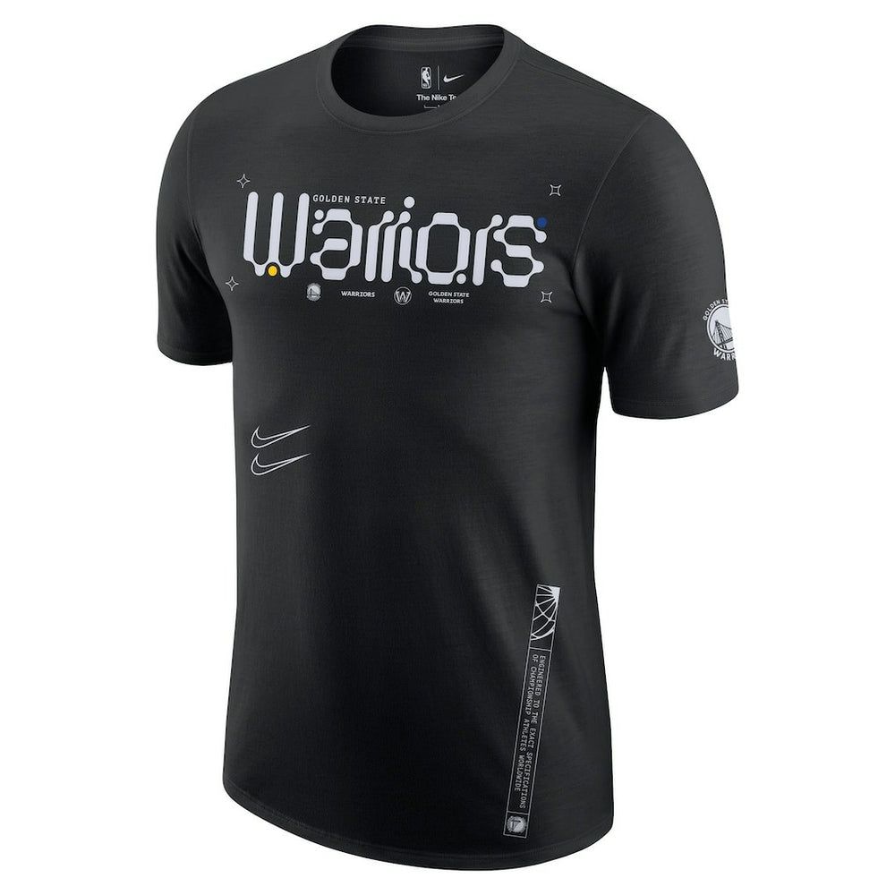 Golden State Warriors Courtside Air Traffic Control Max90 T-Shirt Black - Nike