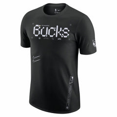 Milwaukee Bucks Courtside Air Traffic Control Max90 T-Shirt Black - Nike