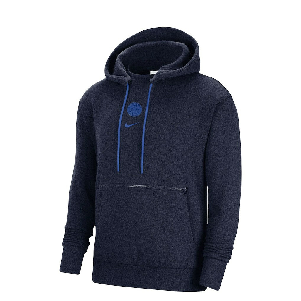 Dallas Mavericks Courtside Versus Flight Pullover Hoodie Heather Navy - Nike outlet