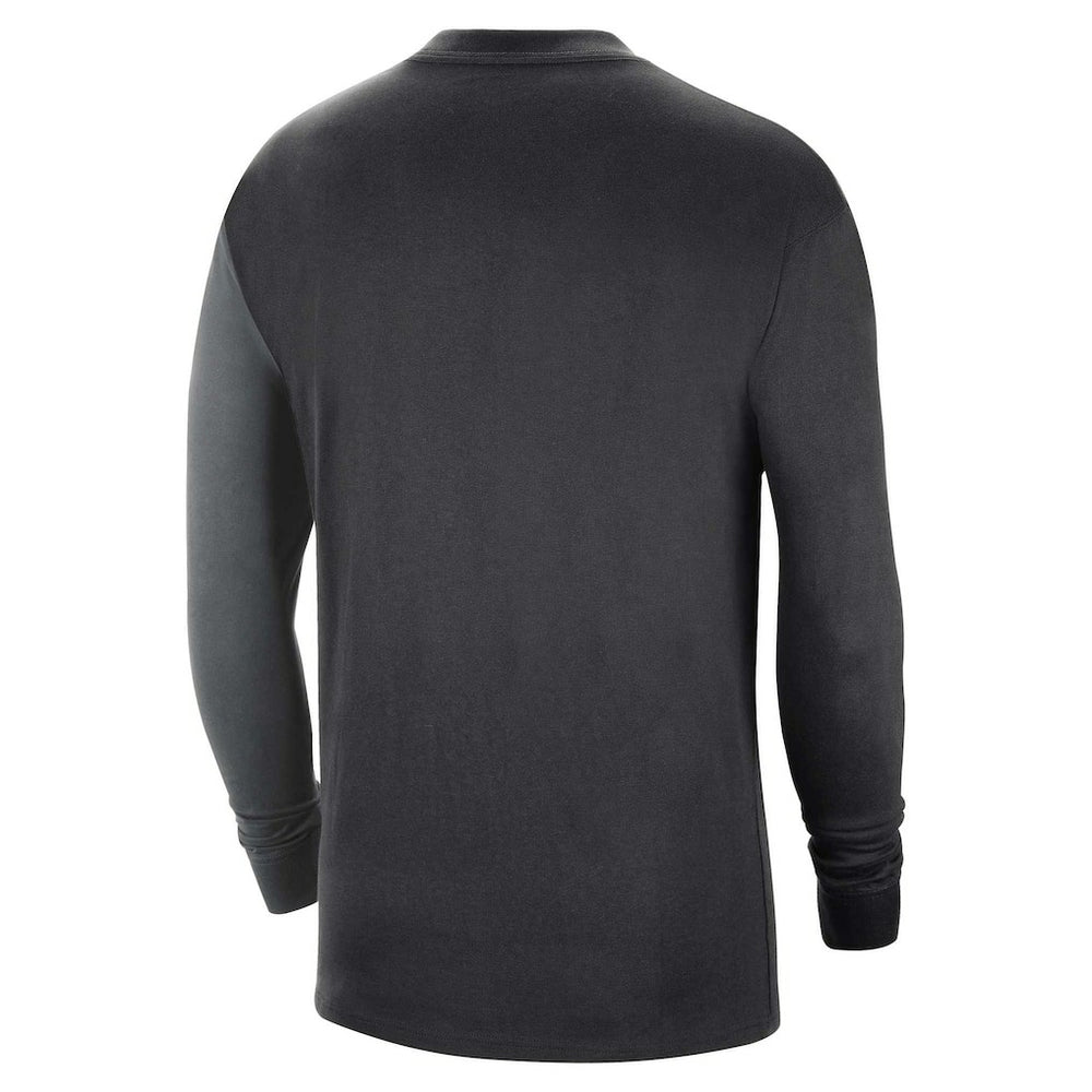 Dallas Mavericks Courtside Versus Flight MAX90 Long Sleeve T-Shirt Black - Nike