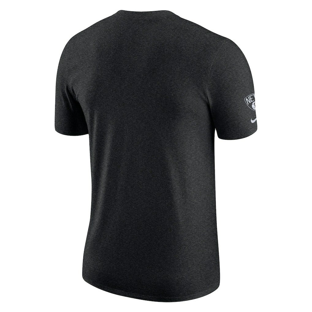 Brooklyn Nets Courtside Versus Flight Max90 T-Shirt Heather Black - Nike