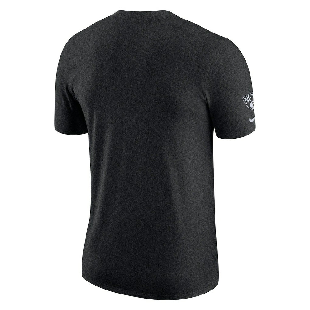 Brooklyn Nets Courtside Versus Flight Max90 T-Shirt Heather Black - Nike