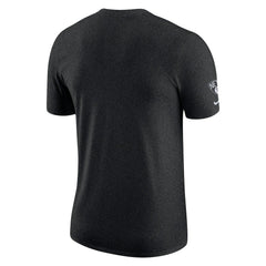Brooklyn Nets Courtside Versus Flight Max90 T-Shirt Heather Black - Nike