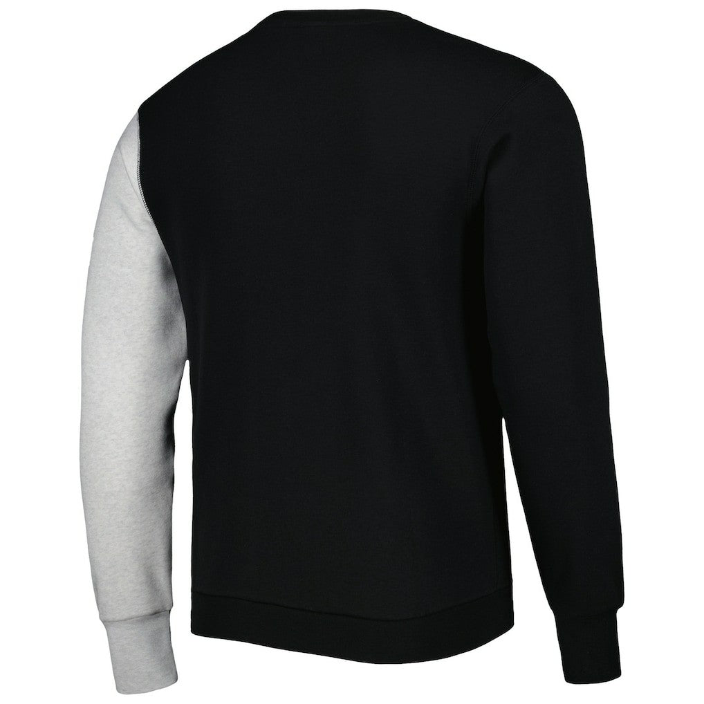 Dallas Mavericks Courtside Versus Force & Flight Pullover Sweatshirt Black/Heather Gray - Nike