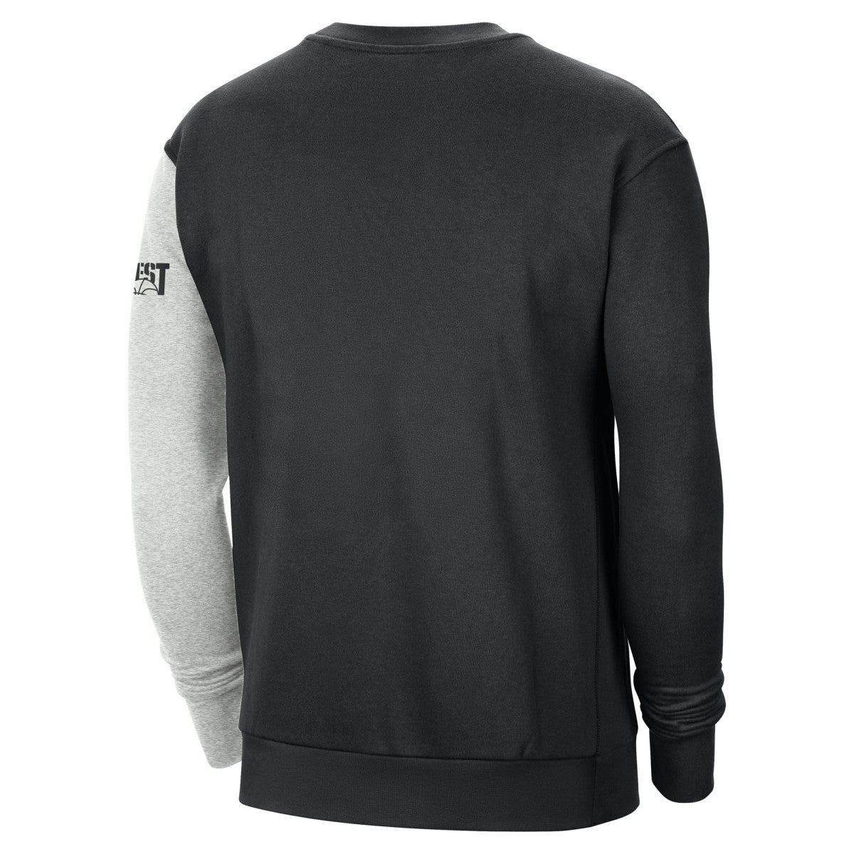 Phoenix Suns Courtside Versus Force & Flight Pullover Sweatshirt Black/Heather Gray - Nike