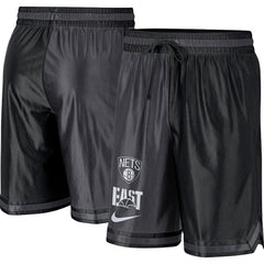Brooklyn Nets Courtside Versus Force Split DNA Performance Shorts Black/Anthracite - Nike