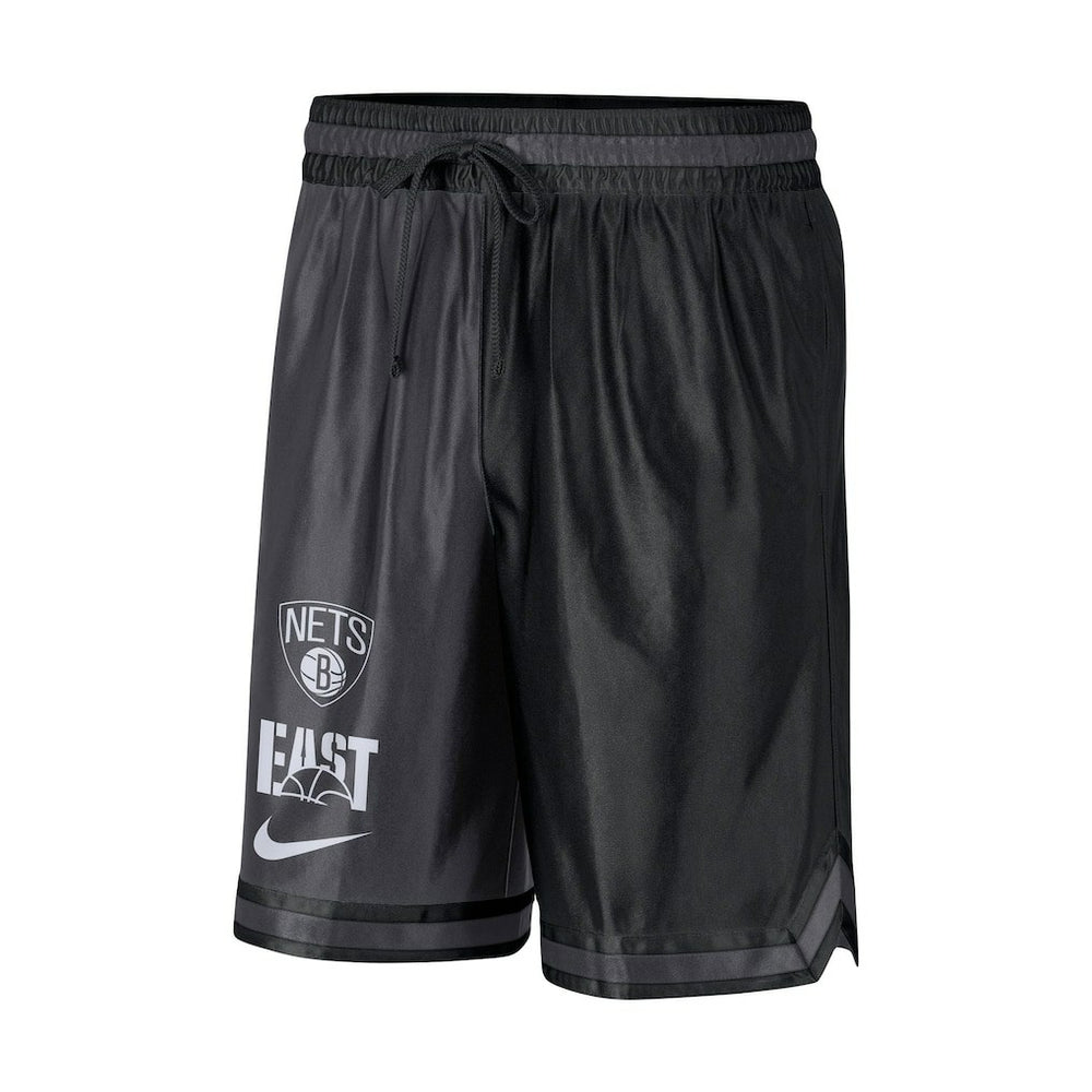 Brooklyn Nets Courtside Versus Force Split DNA Performance Shorts Black/Anthracite - Nike