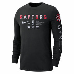 Toronto Raptors Essential Air Traffic Control Long Sleeve T-Shirt Black - Nike