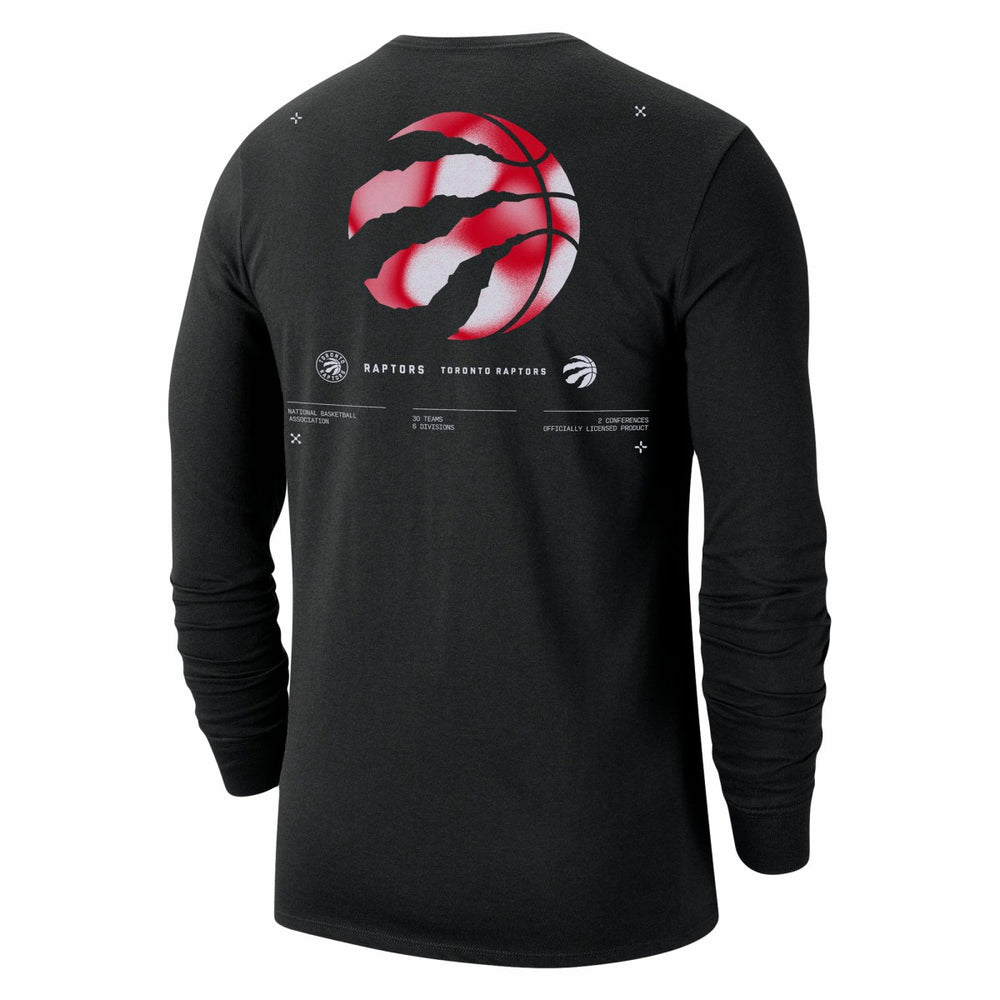 Toronto Raptors Essential Air Traffic Control Long Sleeve T-Shirt Black - Nike