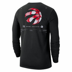 Toronto Raptors Essential Air Traffic Control Long Sleeve T-Shirt Black - Nike
