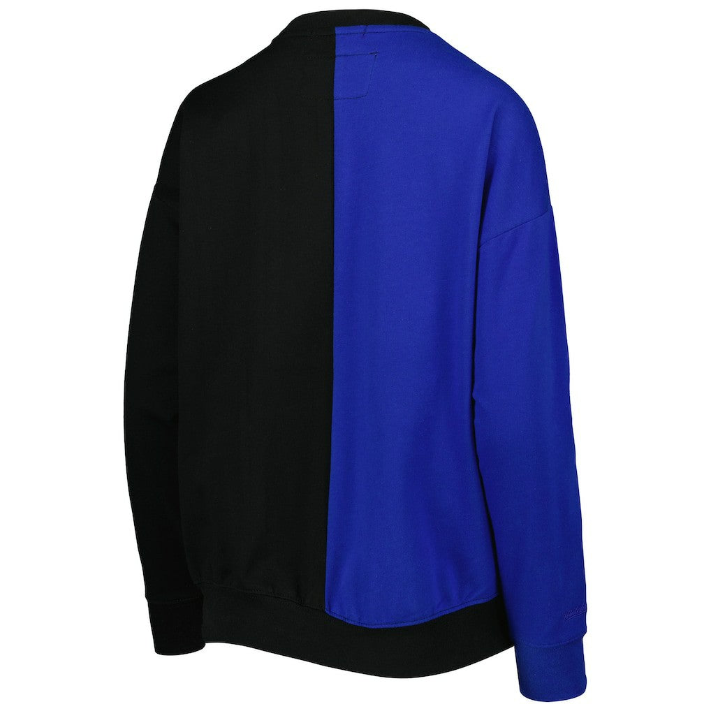 Buffalo Bills Women's Big Face Pullover Sweatshirt - Royal/Black Pullover