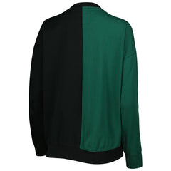 Green Bay Packers Women's Big Face Pullover Sweatshirt - Green/Black Pullover