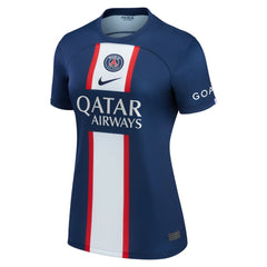 Kylian Mbappé Paris Saint-Germain Women's 2022/23 Home Replica Player Jersey Blue - Nike cheap