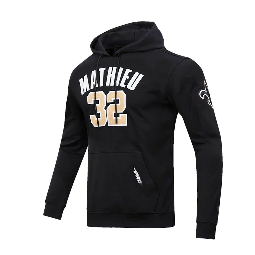 Tyrann Mathieu New Orleans Saints Pro Standard Player Name & Number Pullover Hoodie - Black Hoodies