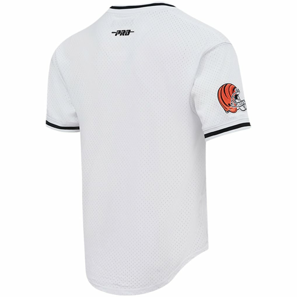 Ja'Marr Chase Cincinnati Bengals Pro Standard Mesh Player Name & Number Top - White Tops
