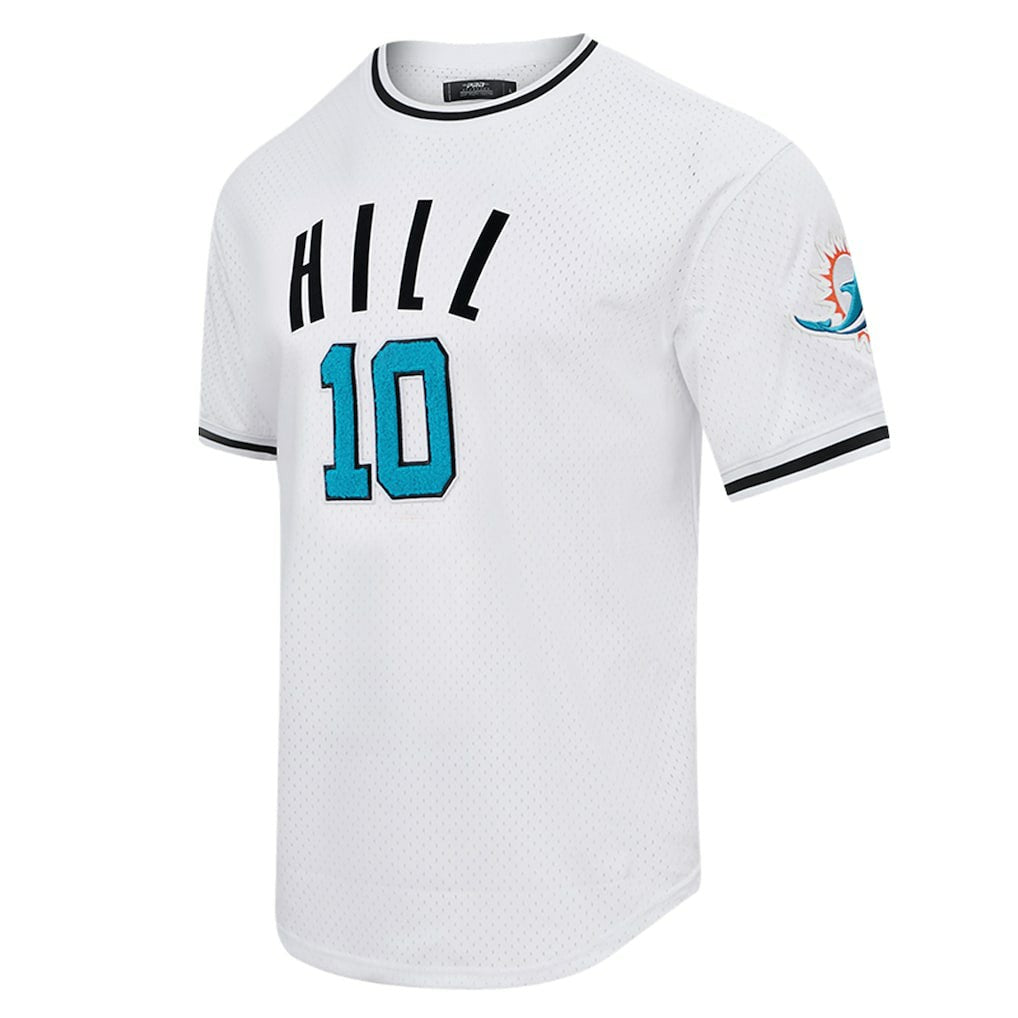 Tyreek Hill Miami Dolphins Pro Standard Mesh Player Name & Number Top - White Tops
