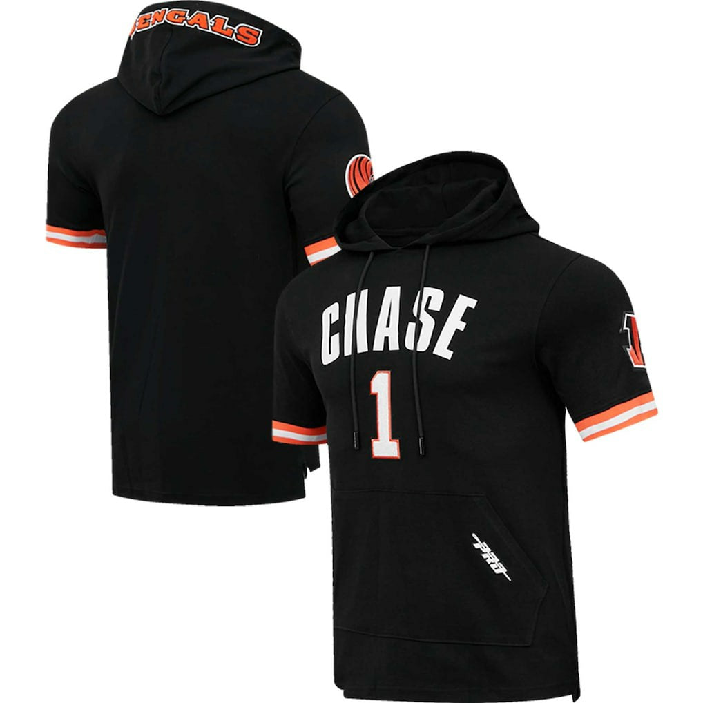 Ja'Marr Chase Cincinnati Bengals Pro Standard Player Name & Number Hoodie T-Shirt - Black Hoodies
