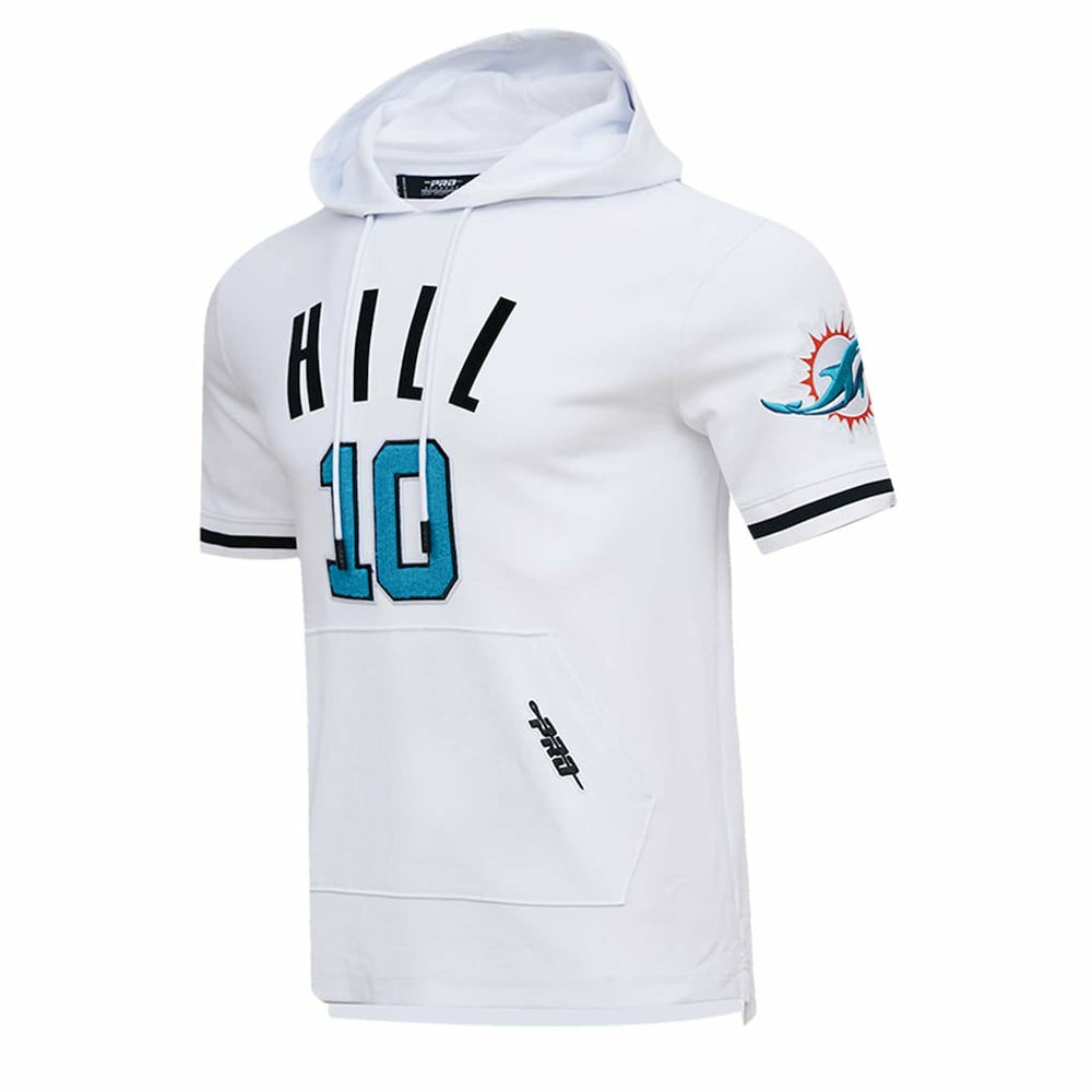 Tyreek Hill Miami Dolphins Pro Standard Player Name & Number Hoodie T-Shirt - White Hoodies