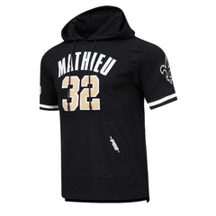 Tyrann Mathieu New Orleans Saints Pro Standard Player Name & Number Hoodie T-Shirt - Black Hoodies