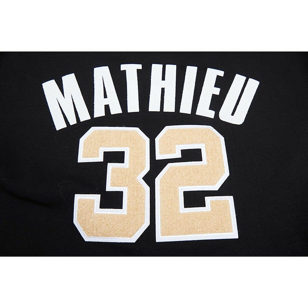 Tyrann Mathieu New Orleans Saints Pro Standard Player Name & Number Hoodie T-Shirt - Black Hoodies