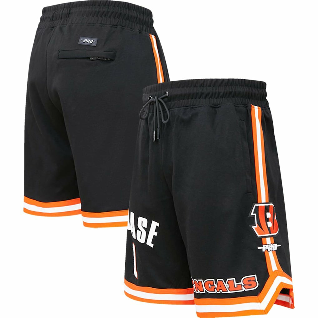 Ja'Marr Chase Cincinnati Bengals Pro Standard Player Name & Number Shorts - Black Shorts